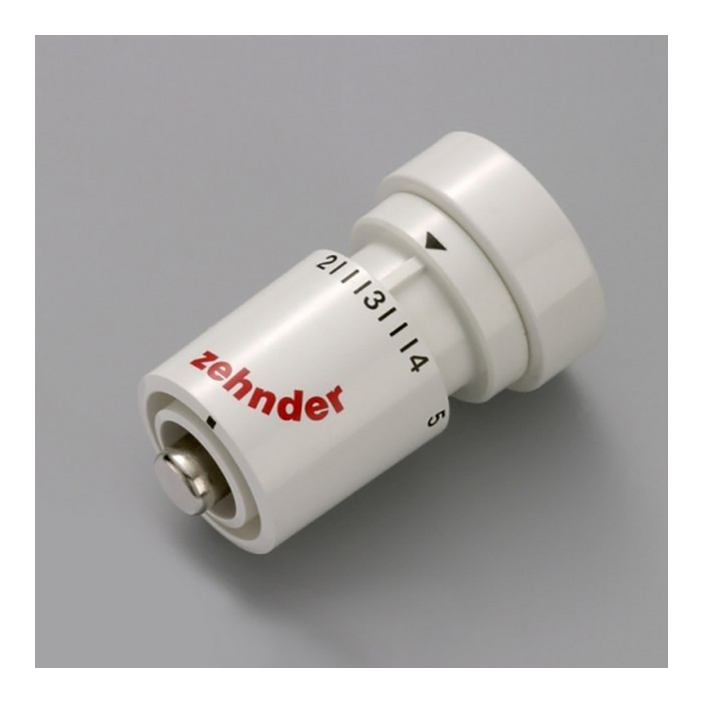 Zehnder Heizkörperthermostat mit Dehnstofffühler „DH“ in weiß Farbe: Weiß Zehnder Heizkörperthermostat mit Dehnstofffühler „DH“ in weiß Farbe: Weiß