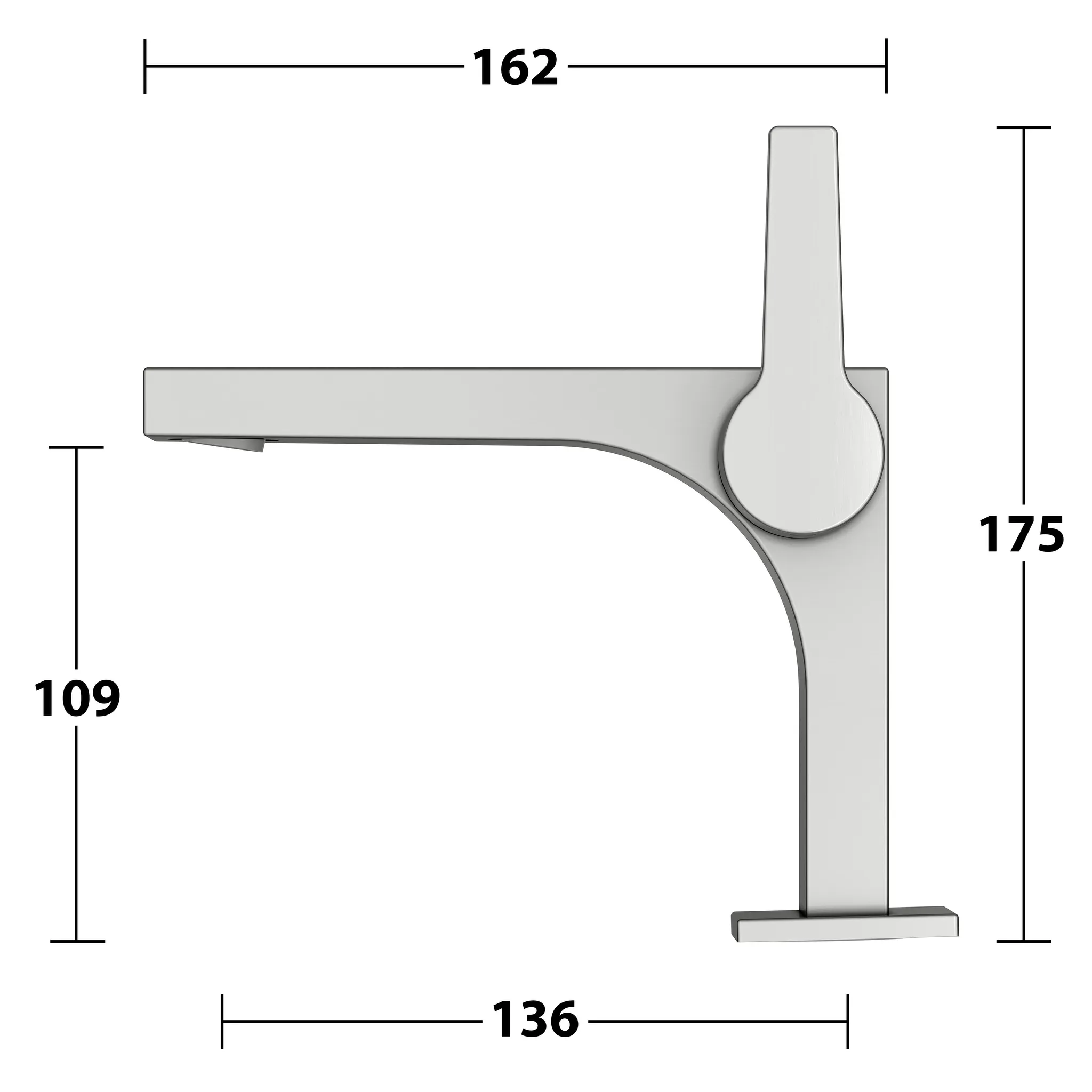 KEUCO EDITION 11 Einhebel-Waschtischmischer 110 ohne Zugstangen-Ablaufgarnitur Edelstahl-finish KEUCO EDITION 11 Einhebel-Waschtischmischer 110 ohne Zugstangen-Ablaufgarnitur Edelstahl-finish