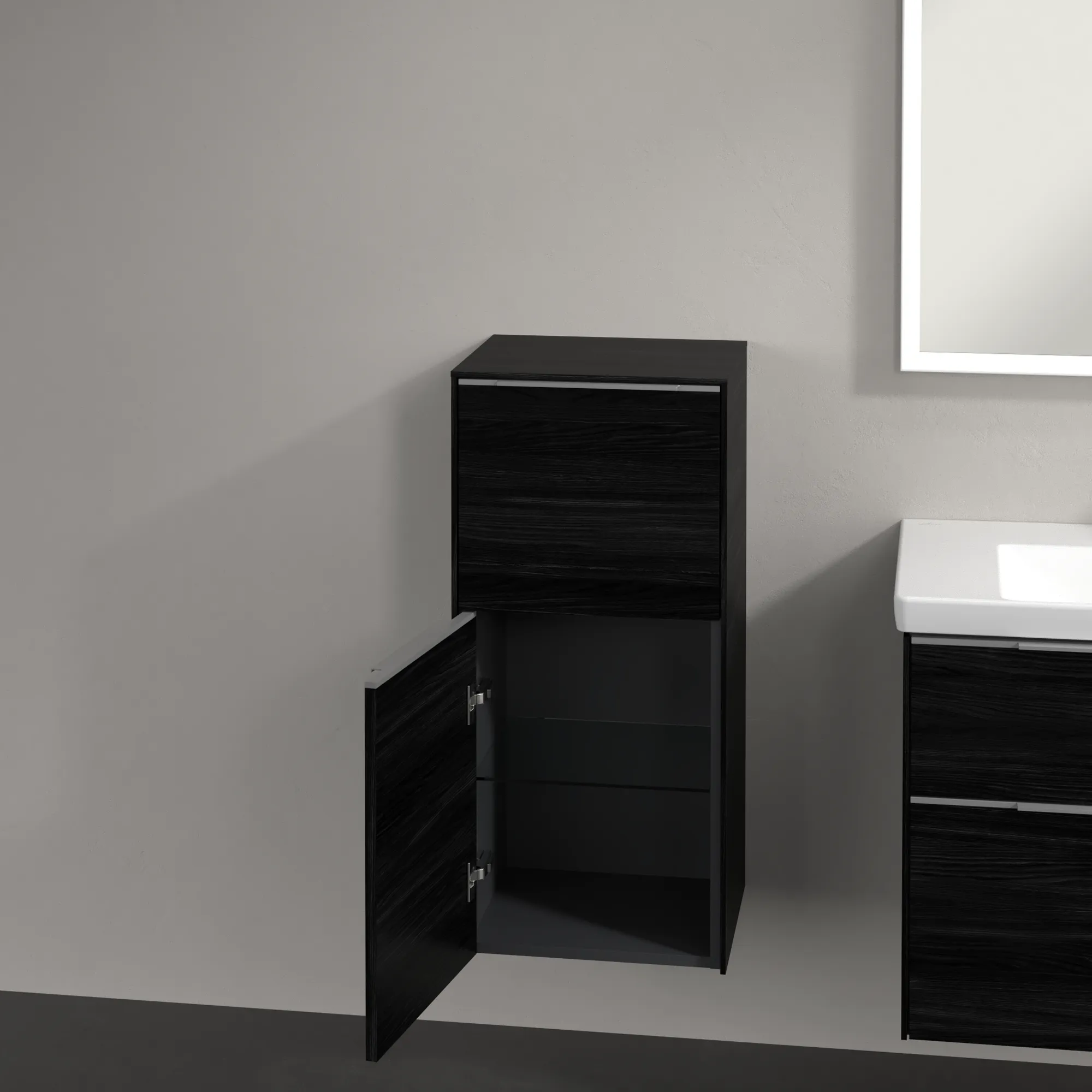 Villeroy & Boch Subway 3.0 Seitenschrank C59400, 400x860x362mm, links