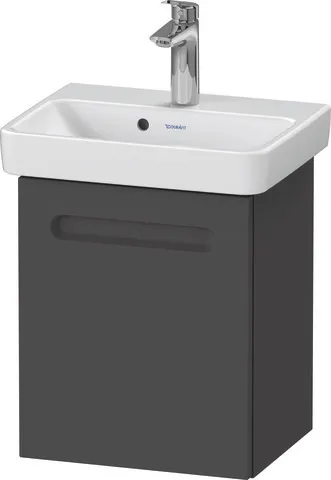 Duravit Waschtischunterschrank wandhängend „No.1“ 39 × 47,8 × 34,6 cm in Graphit Matt Duravit Waschtischunterschrank wandhängend „No.1“ 39 × 47,8 × 34,6 cm in Graphit Matt
