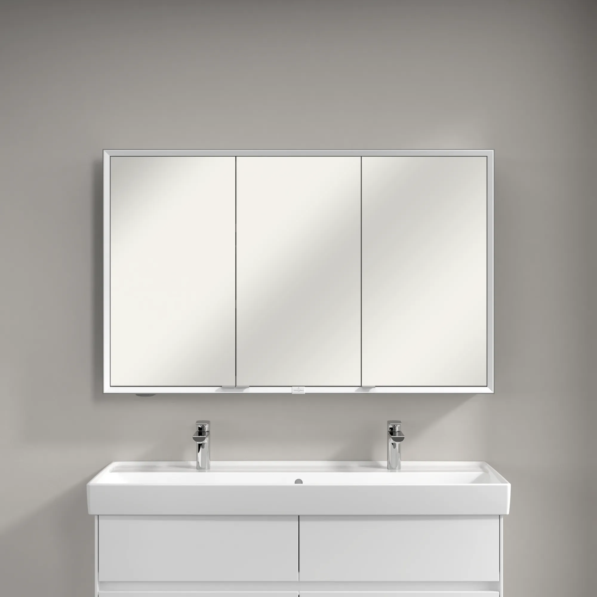 Villeroy & Boch Aufputz-Spiegelschrank My View Now, 1200x750 mm, glänzend, mit Beleuchtung und SoftClosing
