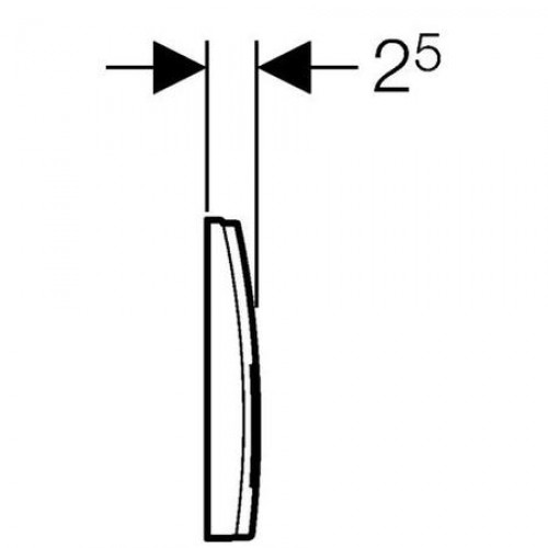 Vorwand-/Einbauelement für Toilette mit Spülkasten Delta (UP100) Betätigungsplatte Geberit UP100 „Delta50“ in Vorwand-/Einbauelement für Toilette mit Spülkasten Delta (UP100) Betätigungsplatte Geberit UP100 „Delta50“ in