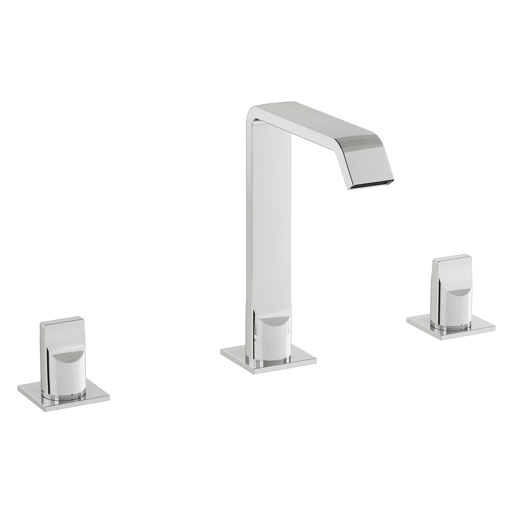 Suit Zweigriff-Waschtischarmatur 3-Loch-Montage Chrom Suit Zweigriff-Waschtischarmatur 3-Loch-Montage Chrom