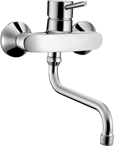 Hansa Einhand-Küchenarmatur „Vantis Style“ Ausladung 232 mm in chrom Hansa Einhand-Küchenarmatur „Vantis Style“ Ausladung 232 mm in chrom