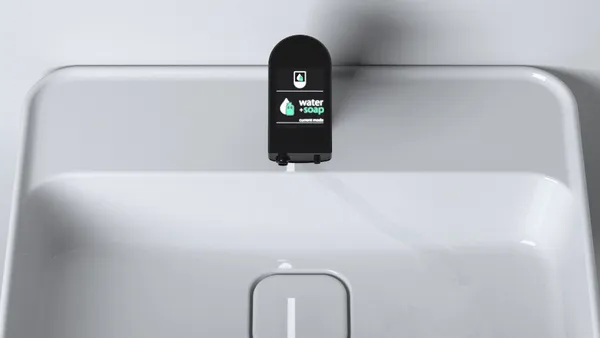 Sensor-Waschtischarmatur Intellimix, mit Seife, Chrom Sensor-Waschtischarmatur Intellimix, mit Seife, Chrom