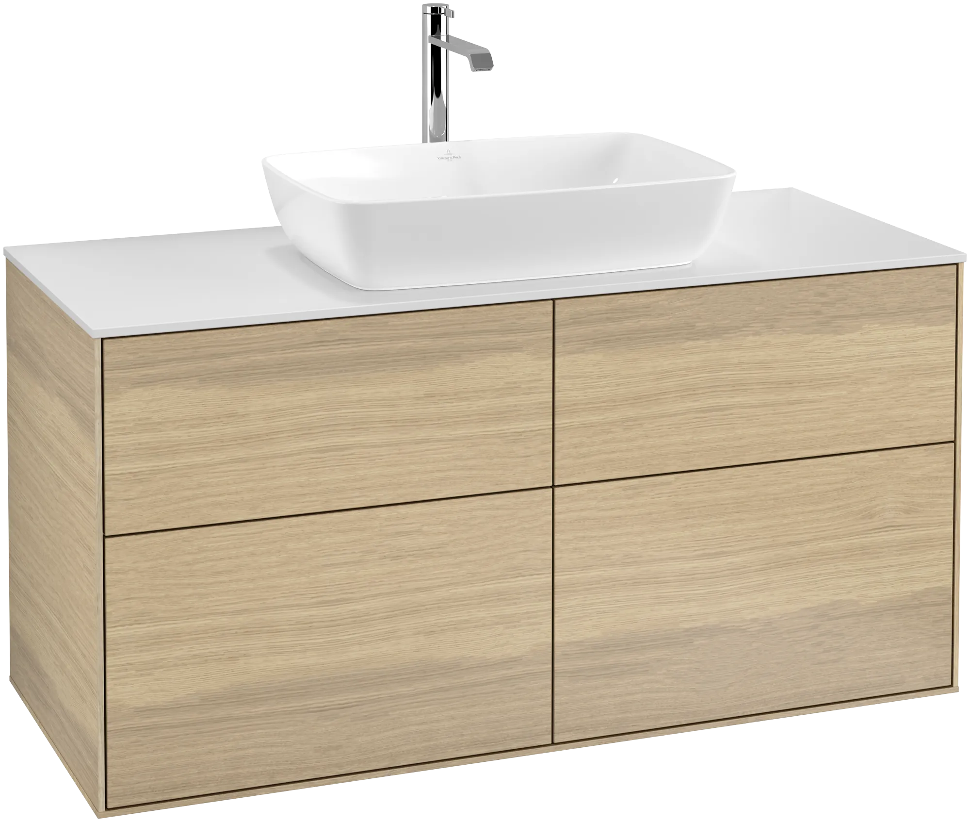 Villeroy & Boch Finion Waschbeckenunterschrank G79 1200x603x501mm mit Beleuchtung