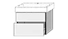 Sanipa Waschtischunterschrank „3way“ 750 × 591 × 447 mm in Eiche Natural-Touch Sanipa Waschtischunterschrank „3way“ 750 × 591 × 447 mm in Eiche Natural-Touch