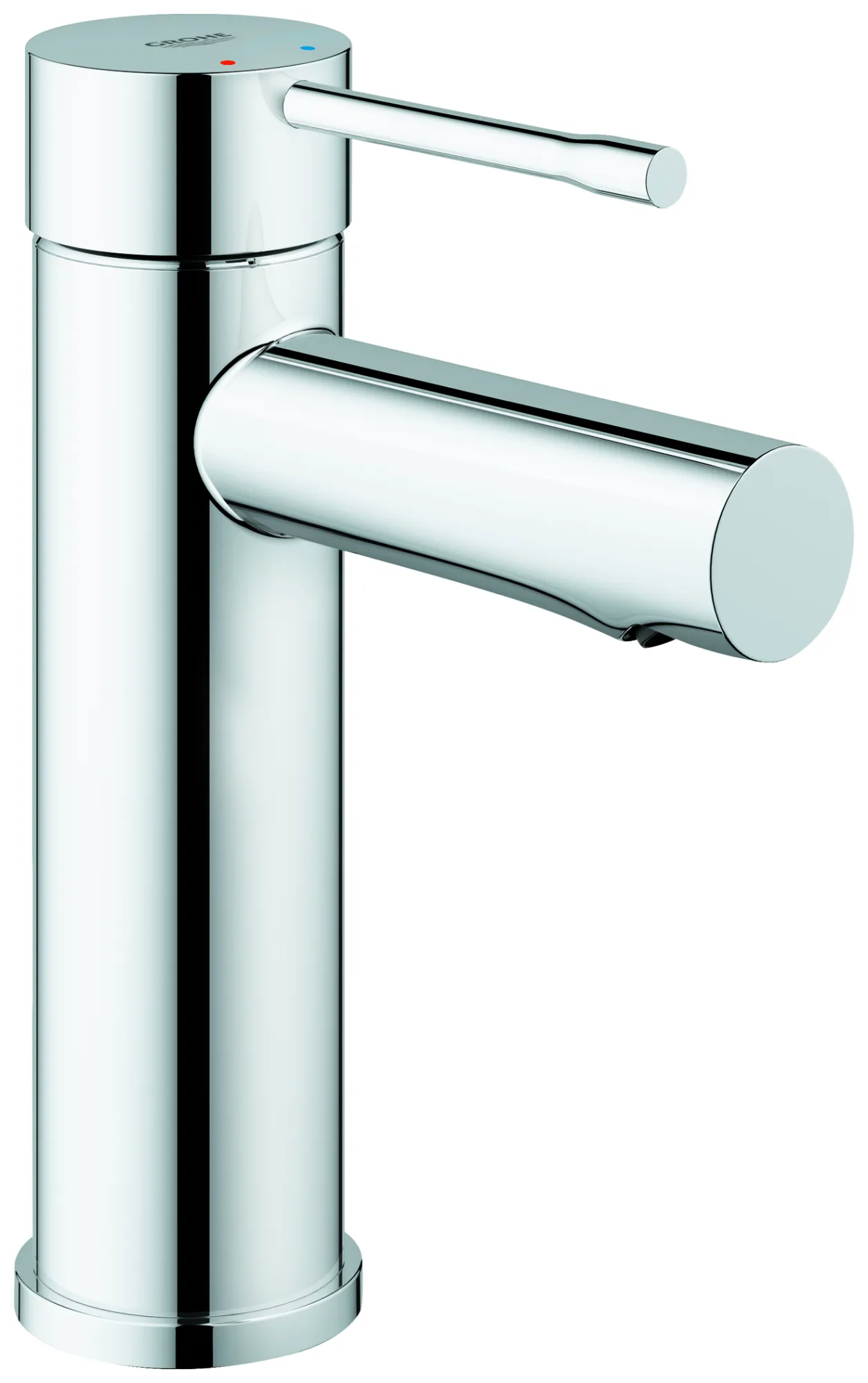 Einhand-Waschtischbatterie Essence 34813_1, S-Size, Einlochmontage, glatter Körper, Professional Edition, chrom Einhand-Waschtischbatterie Essence 34813_1, S-Size, Einlochmontage, glatter Körper, Professional Edition, chrom