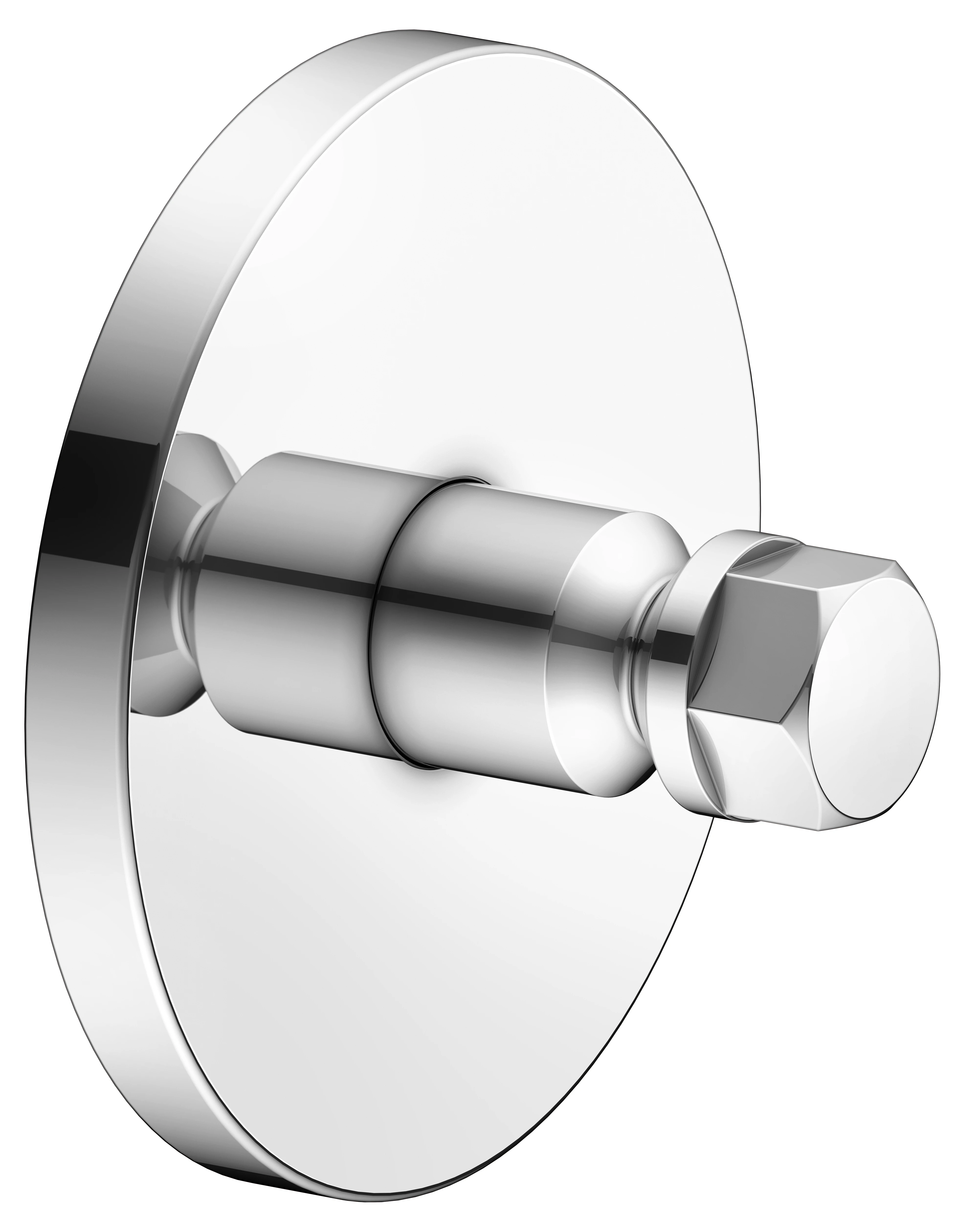 Universalartikel 04994001001 Klebe-Set 10 für 12820, 12822, 12863 mit runder Rosette verchromt