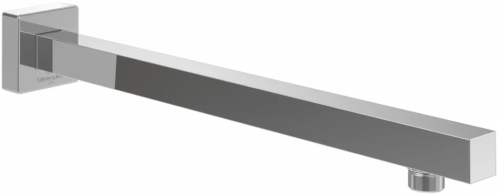 Villeroy & Boch Universal Showers TVC000454530, Regenbrausearm, 58x58x408mm, Eckig, Wandmontage, Brushed Nickel Matt Villeroy & Boch Universal Showers TVC000454530, Regenbrausearm, 58x58x408mm, Eckig, Wandmontage, Brushed Nickel Matt
