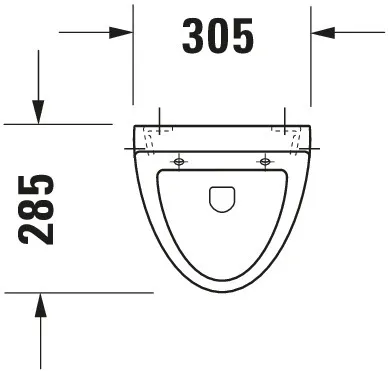 Urinal Fizz, Zulauf von hinten absaugend, für Deckel, ohne Fliege, weiß