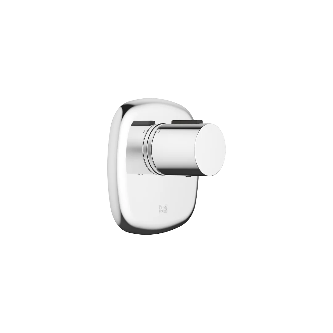 Dornbracht COYA xTOOL UP-Thermostat ohne Mengenregulierung, Chrom, Abdeckplatte 123 x 123 mm, Skalengriff mit Sicherheitssperre bei 38°C Dornbracht COYA xTOOL UP-Thermostat ohne Mengenregulierung, Chrom, Abdeckplatte 123 x 123 mm, Skalengriff mit Sicherheitssperre bei 38°C