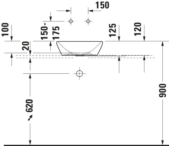 Duravit Aufsatzbecken D-Neo, weiß Hochglanz, rund, 400 mm, ohne Überlauf, ohne Hahnlochbank Duravit Aufsatzbecken D-Neo, weiß Hochglanz, rund, 400 mm, ohne Überlauf, ohne Hahnlochbank