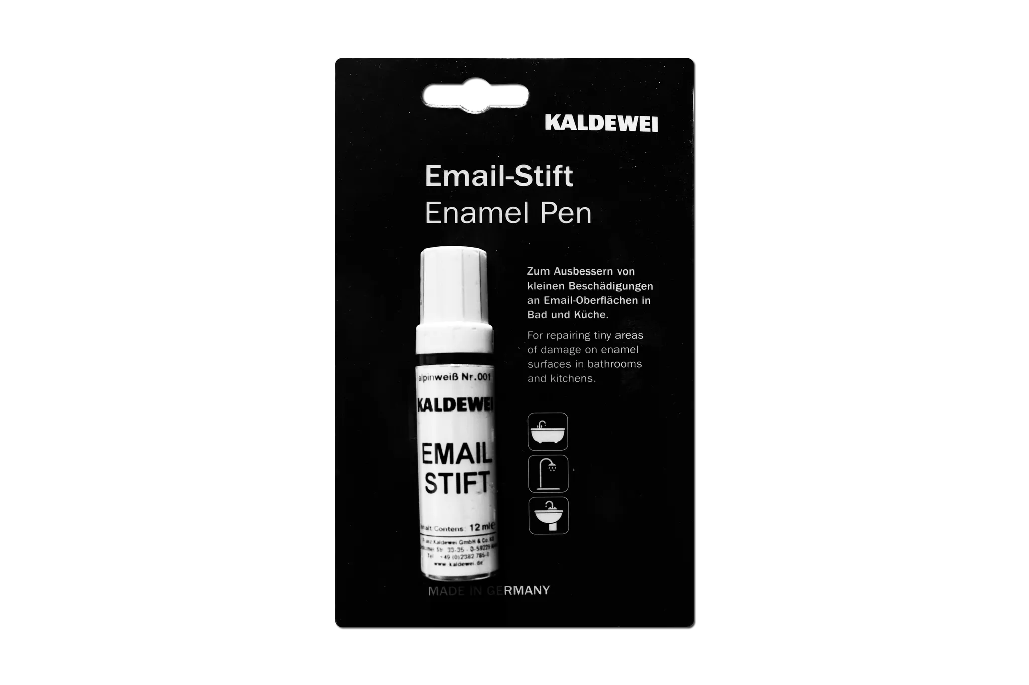 EMAIL-STIFT ( 1 STÜCK) alpinweiß matt