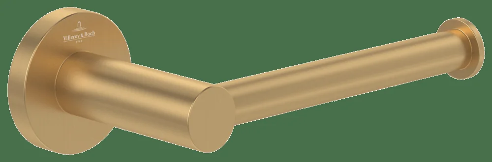 Villeroy & Boch Elements - Tender Toilettenpapierhalter ohne Deckel Brushed Gold