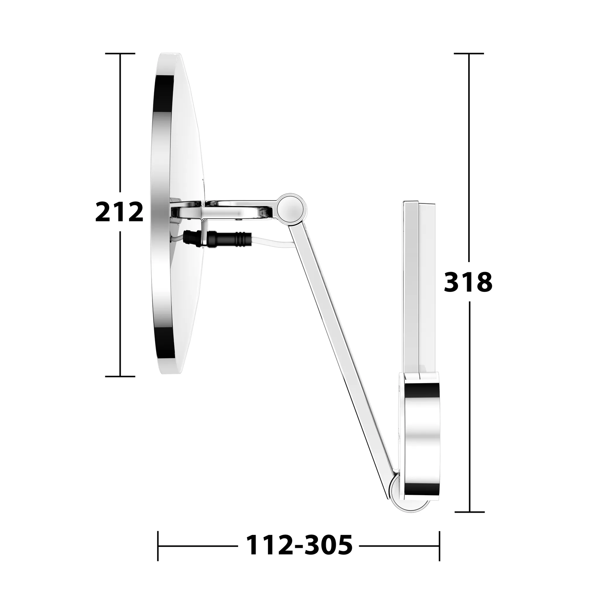 KEUCO Kosmetikspiegel iLook_move beleuchtet