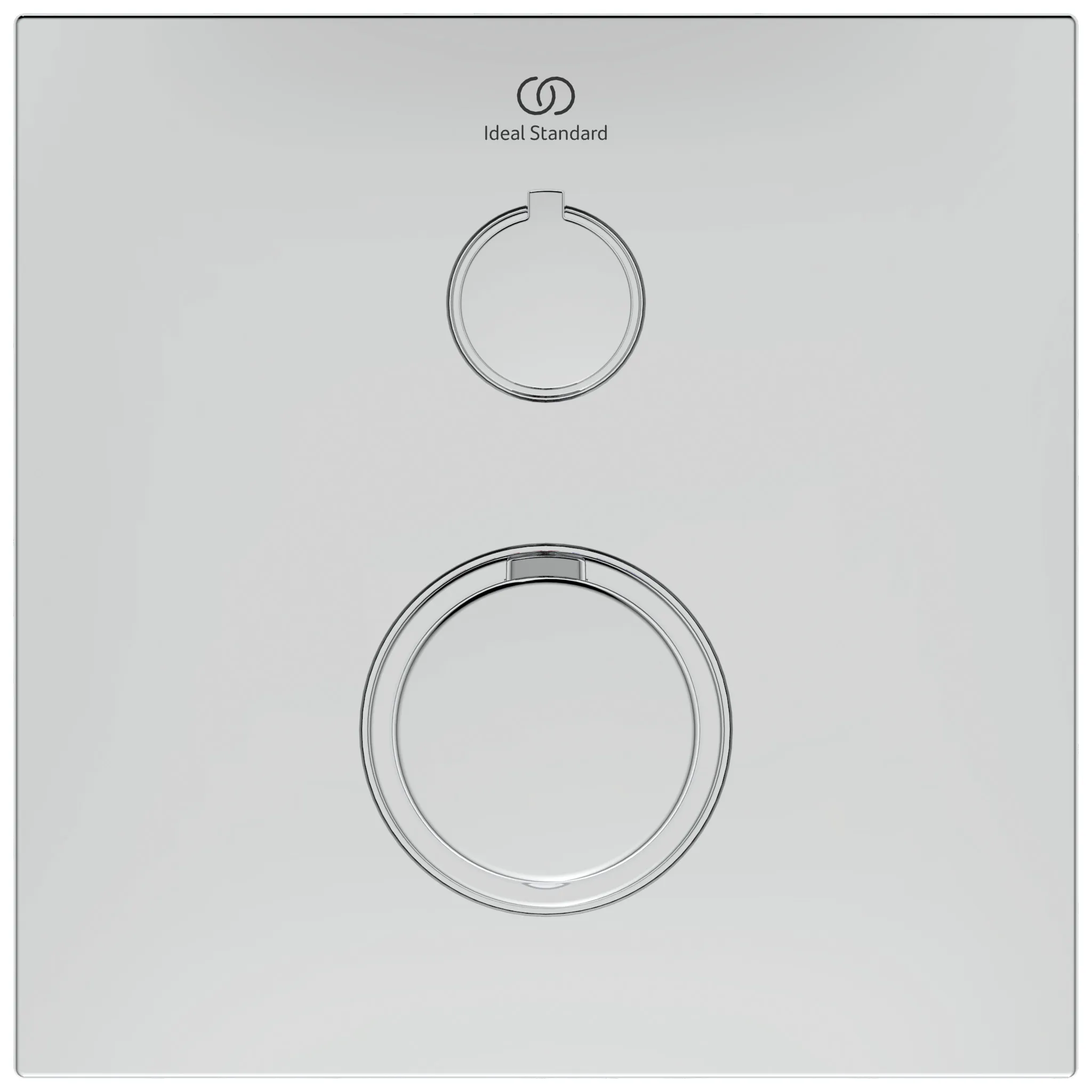 Einzelthermostat Unterputz Ceratherm C100, Bausatz 2, Rosette 163x163mm, Brushed Gold