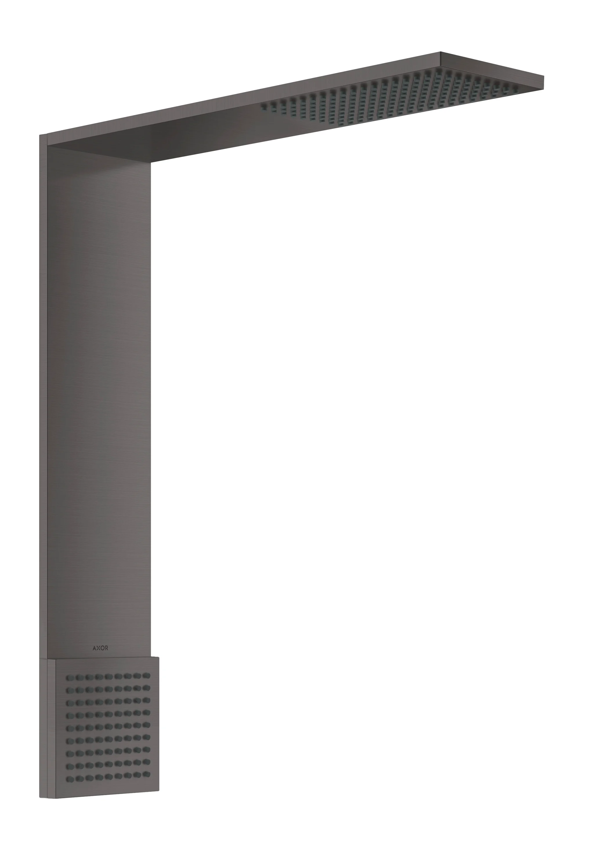 Hansgrohe AXOR ShowerComposition Brausenmodul 110/220 1jet Schulterbrause Brushed Black Chrome Hansgrohe AXOR ShowerComposition Brausenmodul 110/220 1jet Schulterbrause Brushed Black Chrome