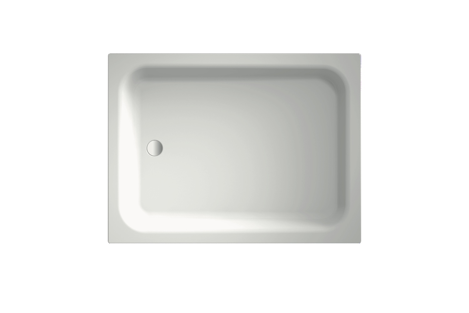 Bette rechteck Duschwanne „BetteQuinta“ 120 × 90 cm in Weiß