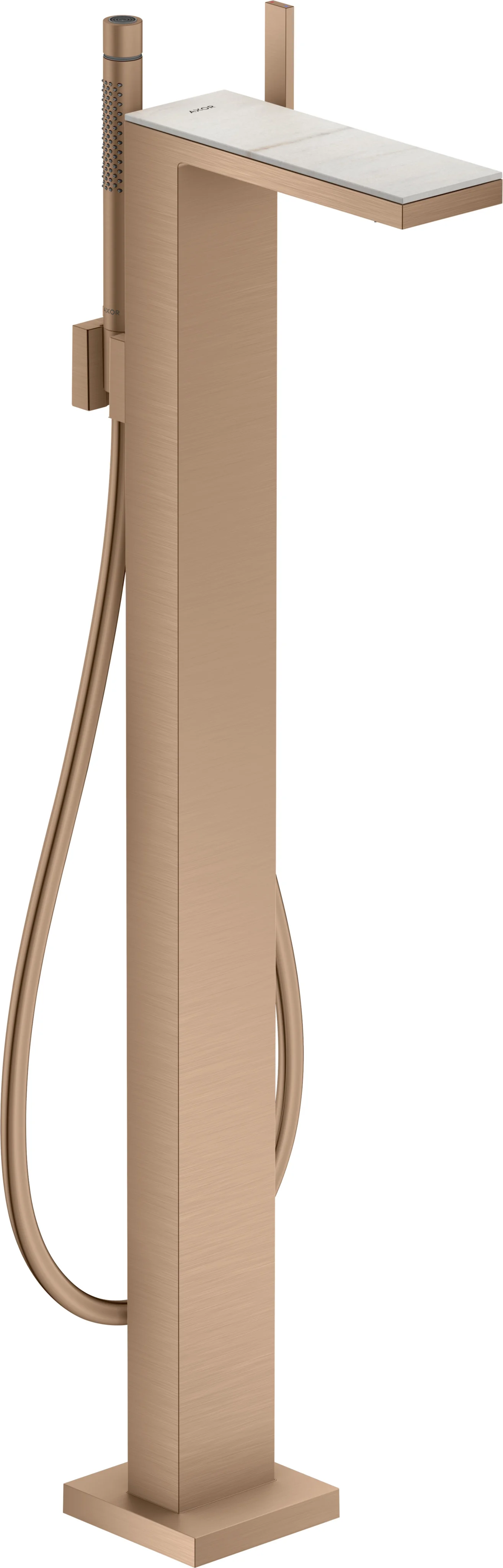 Hansgrohe AXOR MyEdition Platte 245 mm Marmor Lasa Covelano Vena Oro abnehmbar