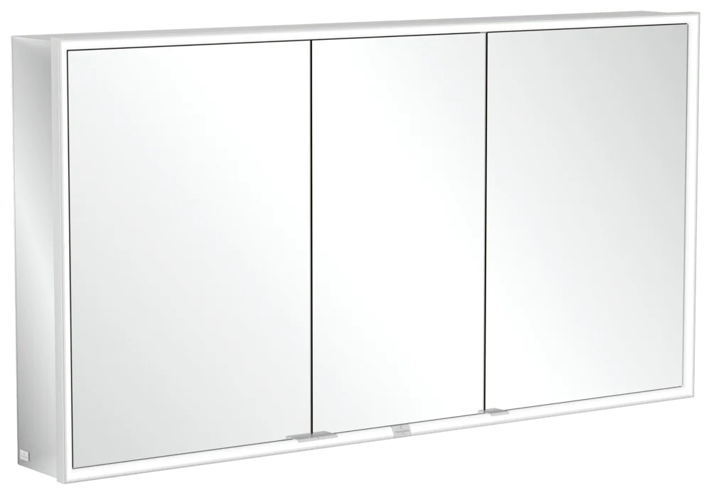 Villeroy & Boch Aufputz-Spiegelschrank My View Now, 1400x750x168 mm, glänzend, mit Beleuchtung und Absenkautomatik Villeroy & Boch Aufputz-Spiegelschrank My View Now, 1400x750x168 mm, glänzend, mit Beleuchtung und Absenkautomatik