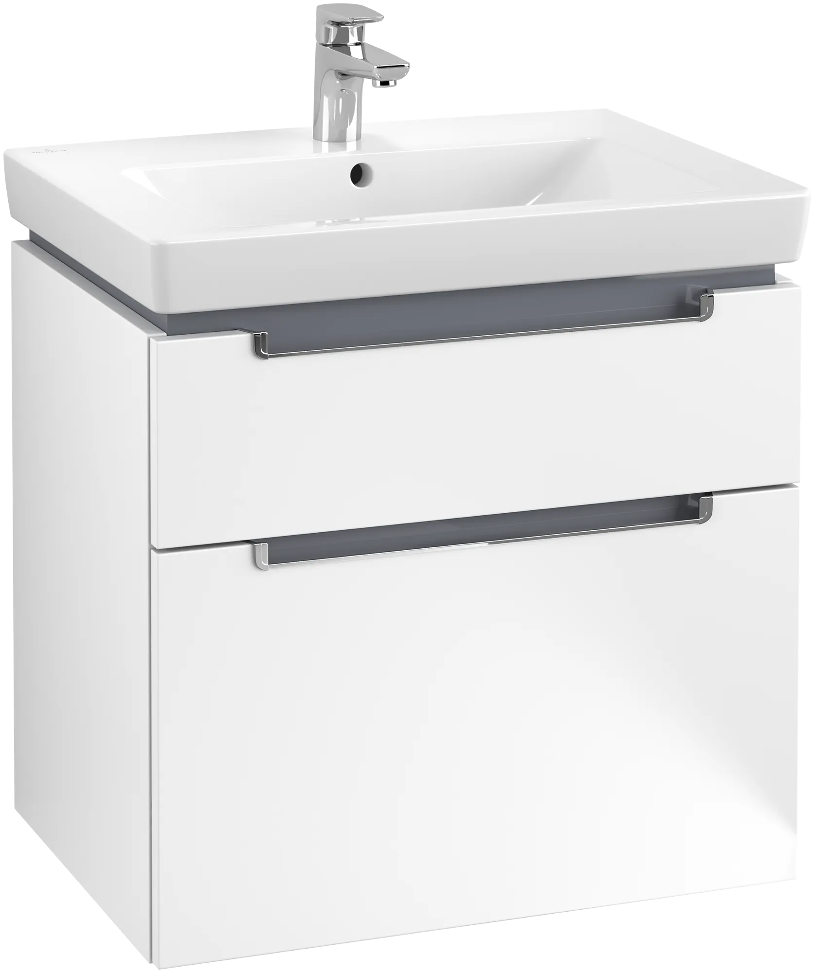 Villeroy & Boch Subway 2.0 Waschbeckenunterschrank A91010 637x590x454mm White Matt