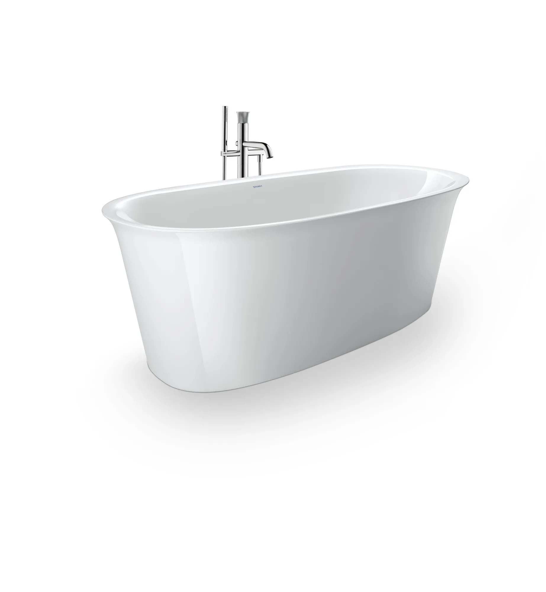 Duravit Badewanne „White Tulip“ freistehend oval 1600 × 800 mm in Weiß Duravit Badewanne „White Tulip“ freistehend oval 1600 × 800 mm in Weiß