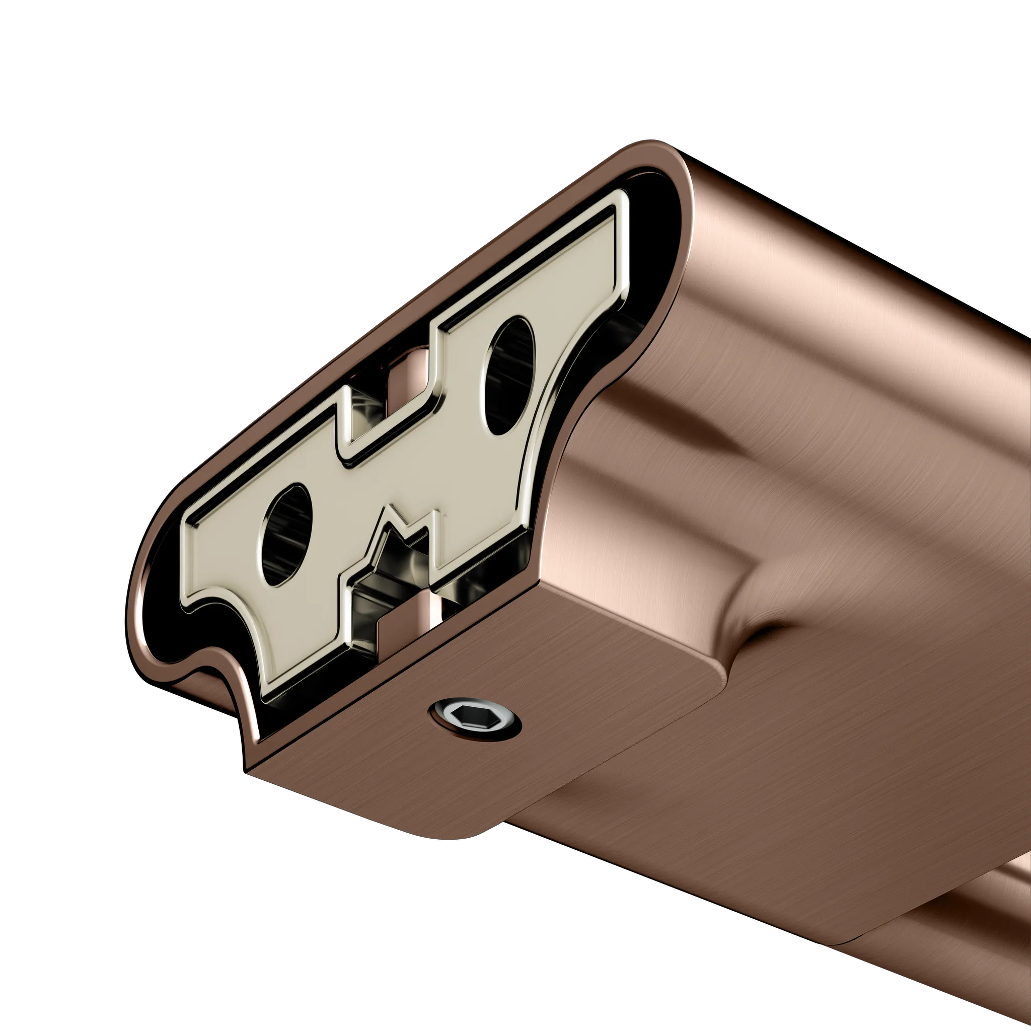 Edition 400 Handtuchhalter 450 mm Rotgold gebürstet Edition 400 Handtuchhalter 450 mm Rotgold gebürstet