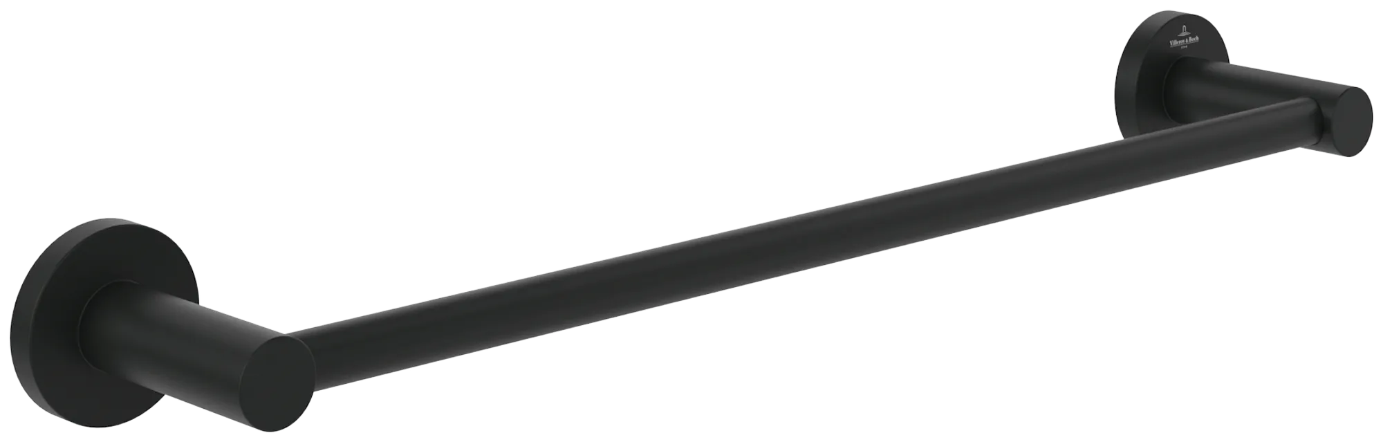 Villeroy & Boch Handtuchhalter „Elements-Tender“, Befestigung verdeckt, 1-armig in Matt Black Villeroy & Boch Handtuchhalter „Elements-Tender“, Befestigung verdeckt, 1-armig in Matt Black