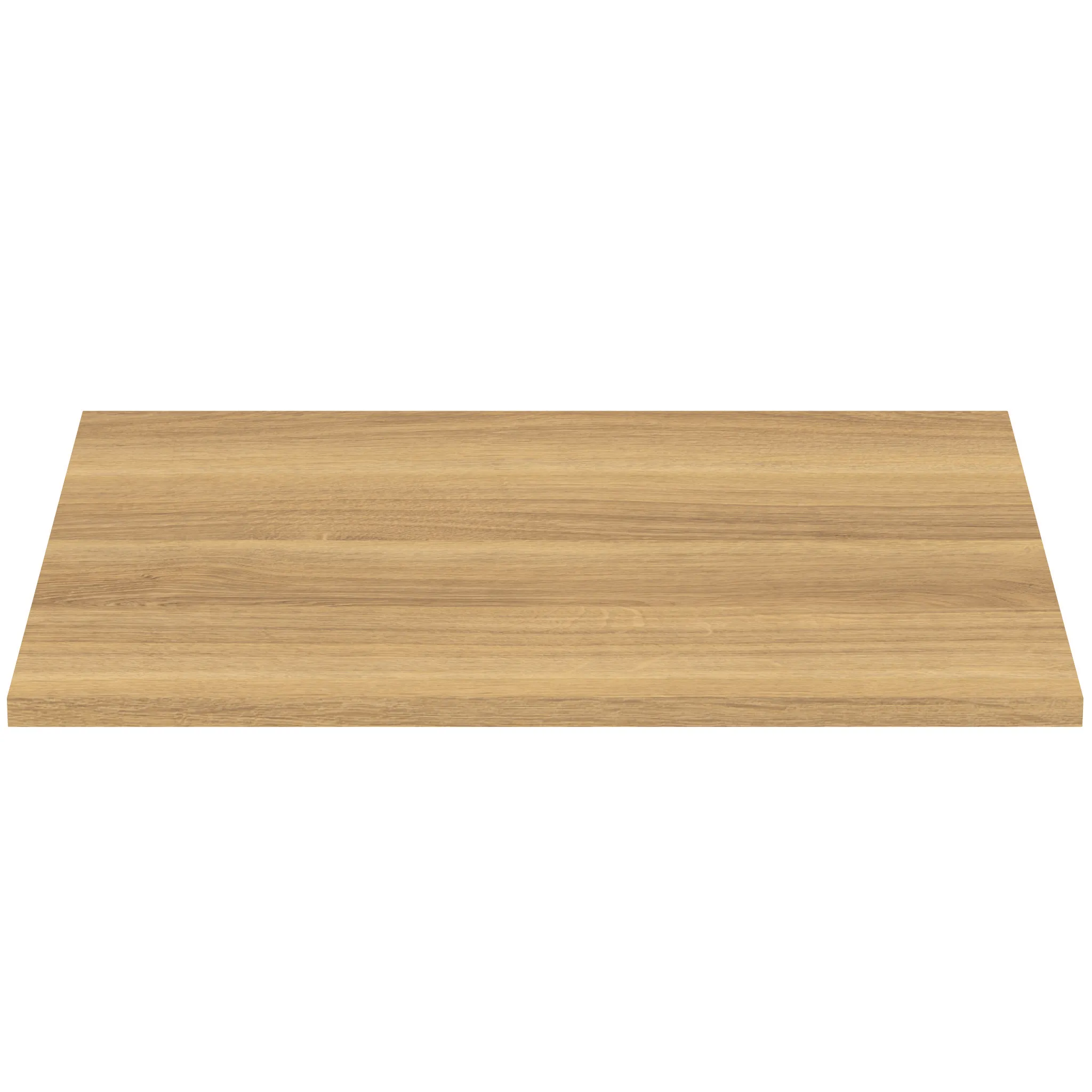 Waschtischplatte i.life B ohne Ausschnitt 602x506x18mm Weiß matt