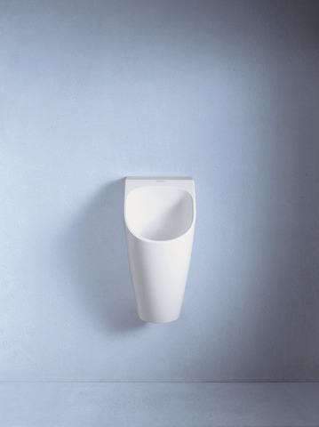 Urinal ME by Starck wasserlos, weiß Abgang horizontal, Geruchsverschluß