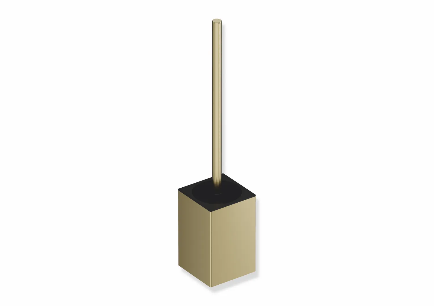 HEWI WC-Bürstengarnitur System 900Q Edelstahl PVD, schwarz matt