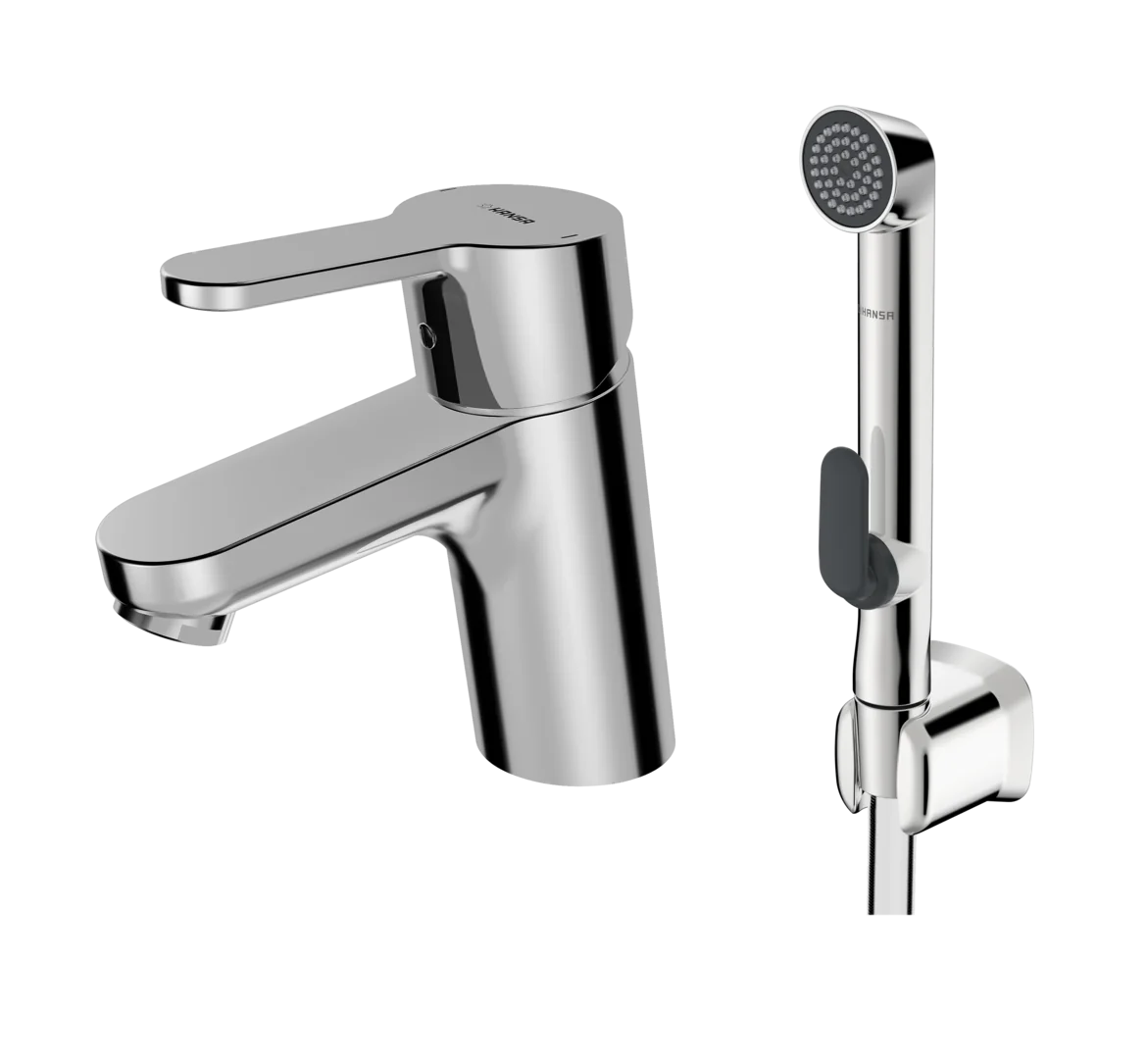 HansaPRIMO Waschtischarmatur HansaPRIMO 4946 Ausladung 107 mm DN15 Chrom HansaPRIMO Waschtischarmatur HansaPRIMO 4946 Ausladung 107 mm DN15 Chrom