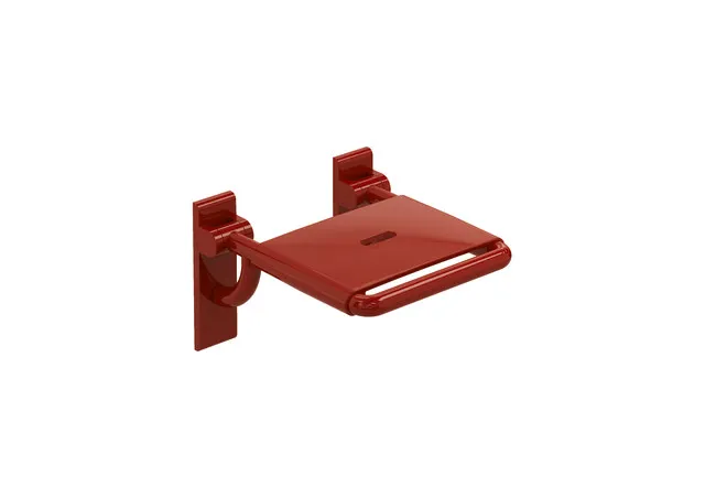 HEWI Klappsitz Serie 801, PG78, Rubinrot, 378x408 mm HEWI Klappsitz Serie 801, PG78, Rubinrot, 378x408 mm