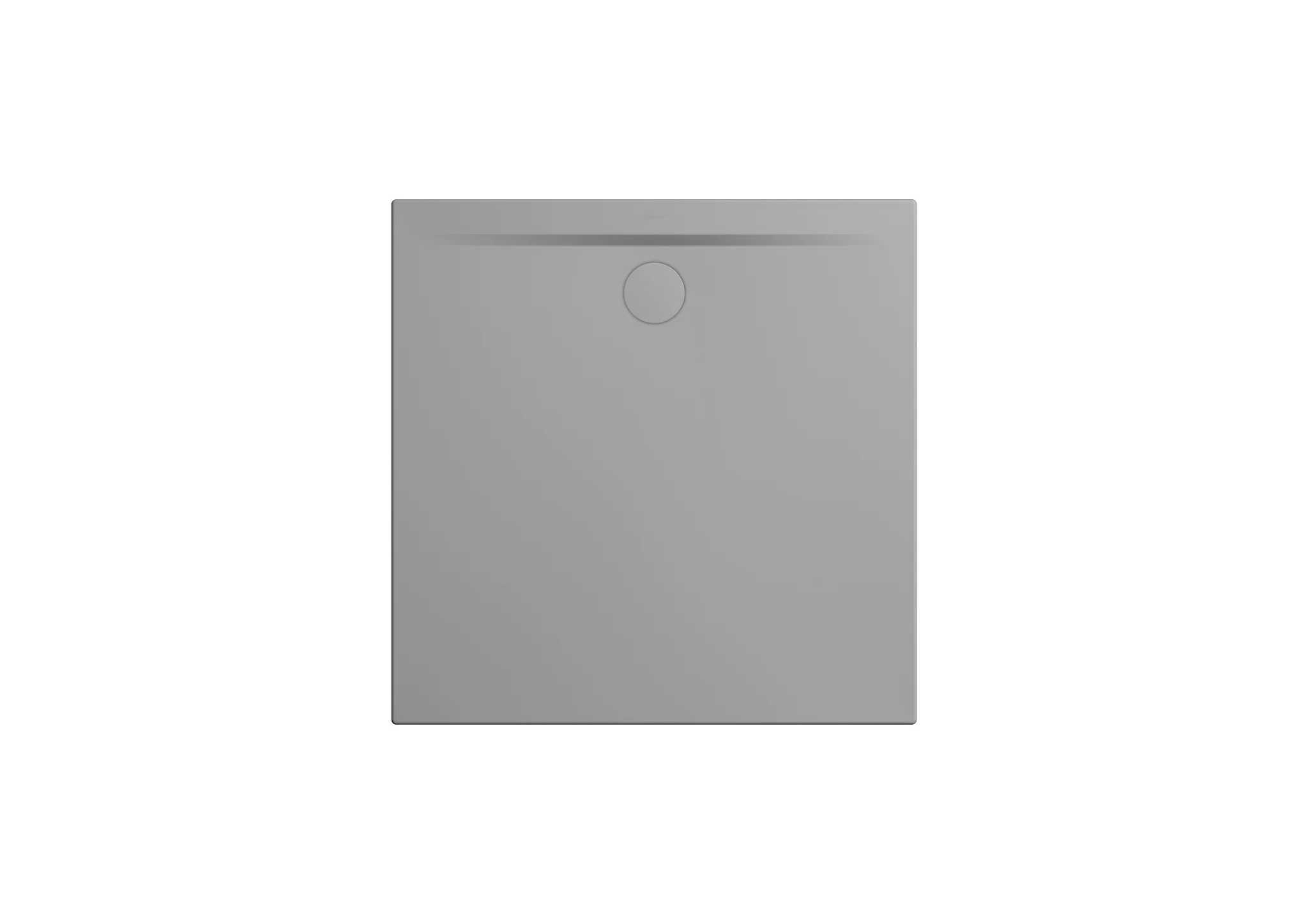 Kaldewei SUPERPLAN ZERO Duschfläche 1500x1500 mm, cool grey 30, Secure Plus Antislip, bodeneben, 20 mm tief