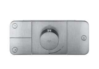 Hansgrohe AXOR One Thermostatmodul Unterputz, Chrom, 3 Verbraucher mit Eco-Funktion, max. Durchflussmenge 30 l/min bei 3 bar, inkl. Handbrause, Raindance und Seitenbrause