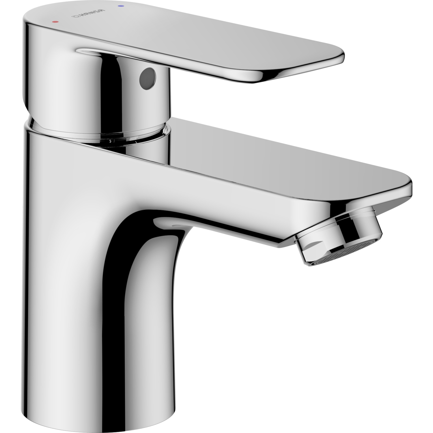 Einhand-Waschtischarmatur „Basic“ Ausladung 101 mm in Chrom Einhand-Waschtischarmatur „Basic“ Ausladung 101 mm in Chrom