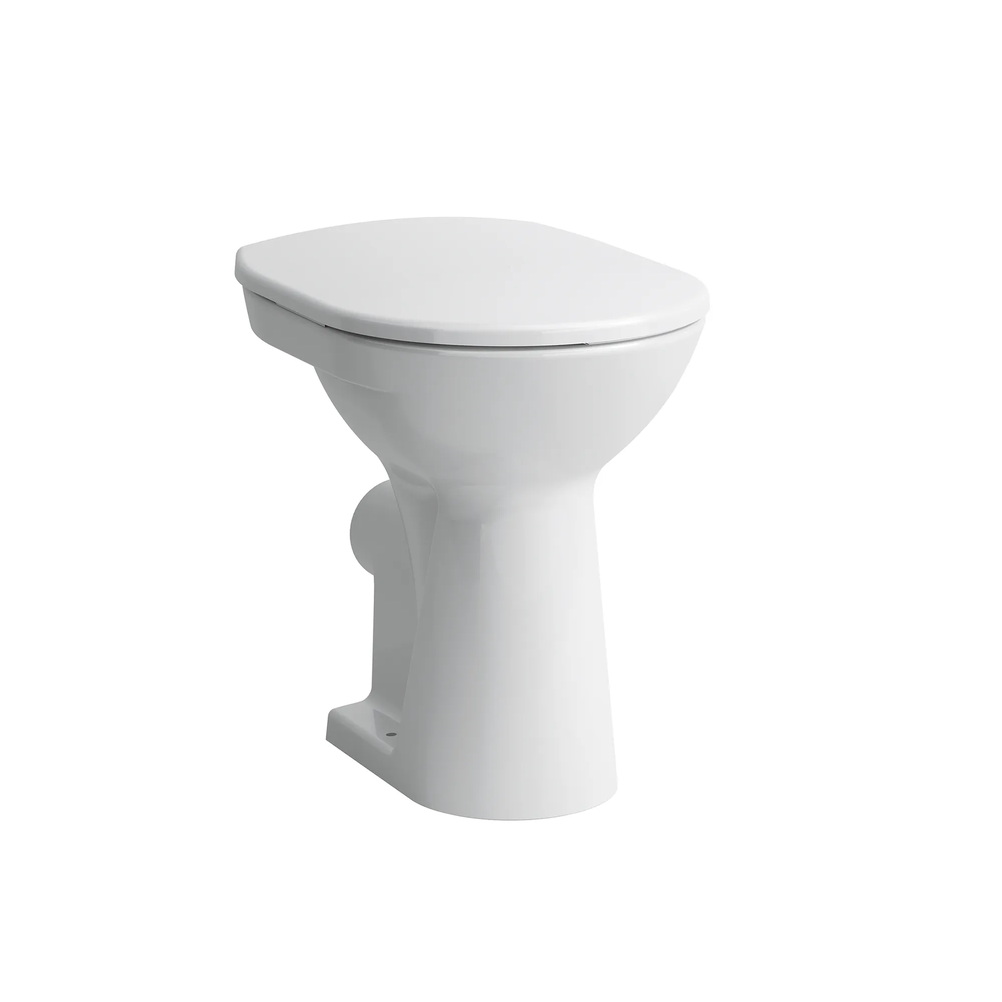 Laufen Stand-Tiefspül-WC Laufen PRO 470x360x450, erhöhte Ausführung, waagrechter Abgang, Weiß Laufen Stand-Tiefspül-WC Laufen PRO 470x360x450, erhöhte Ausführung, waagrechter Abgang, Weiß