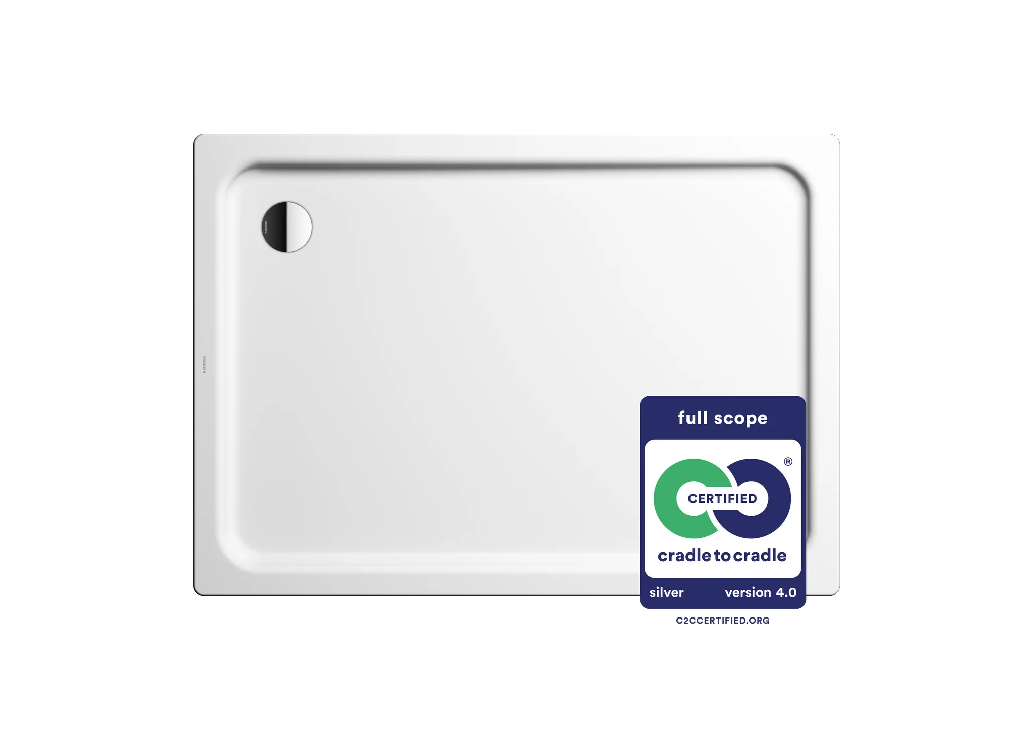 Kaldewei rechteck Duschwanne „Duschplan“ 100 × 140 cm in alpinweiß Kaldewei rechteck Duschwanne „Duschplan“ 100 × 140 cm in alpinweiß