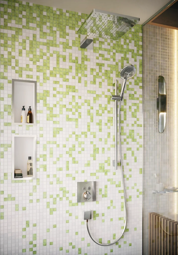 Hansgrohe FixFit Wandanschluss Square mit Rückflussverhinderer, Chrom, Anschlusswinkel aus Kunststoff, Material Abdeckung: Kunststoff, Anschlussart: G 1/2 Hansgrohe FixFit Wandanschluss Square mit Rückflussverhinderer, Chrom, Anschlusswinkel aus Kunststoff, Material Abdeckung: Kunststoff, Anschlussart: G 1/2