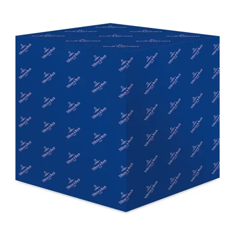 Wand-Tiefspül-WC Combi-Pack DirectFlush „Collaro“ 37,5 × 34 × 56 cm in Stone White, ohne Spülrand, Soft Closing, Quick Release