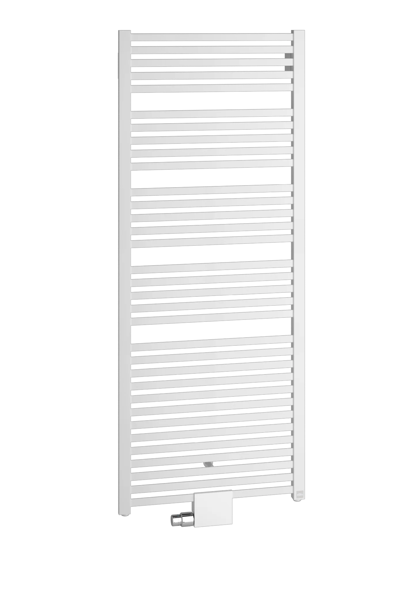 Kermi Design-Heizkörper „Geneo® quadris“ 89,6 × 149,4 cm in Weiß Soft (RAL 9016, matt)