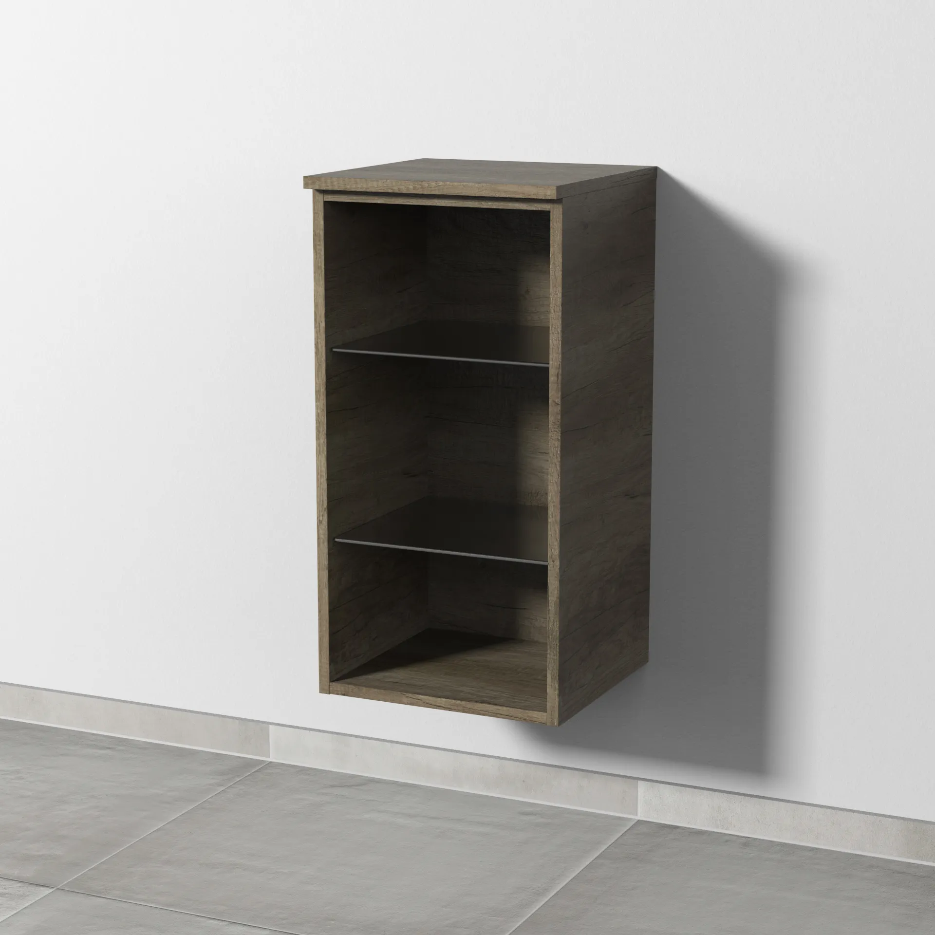 Sanipa Regal „3way“ 350 × 680 × 328 mm in Eiche Nebraska