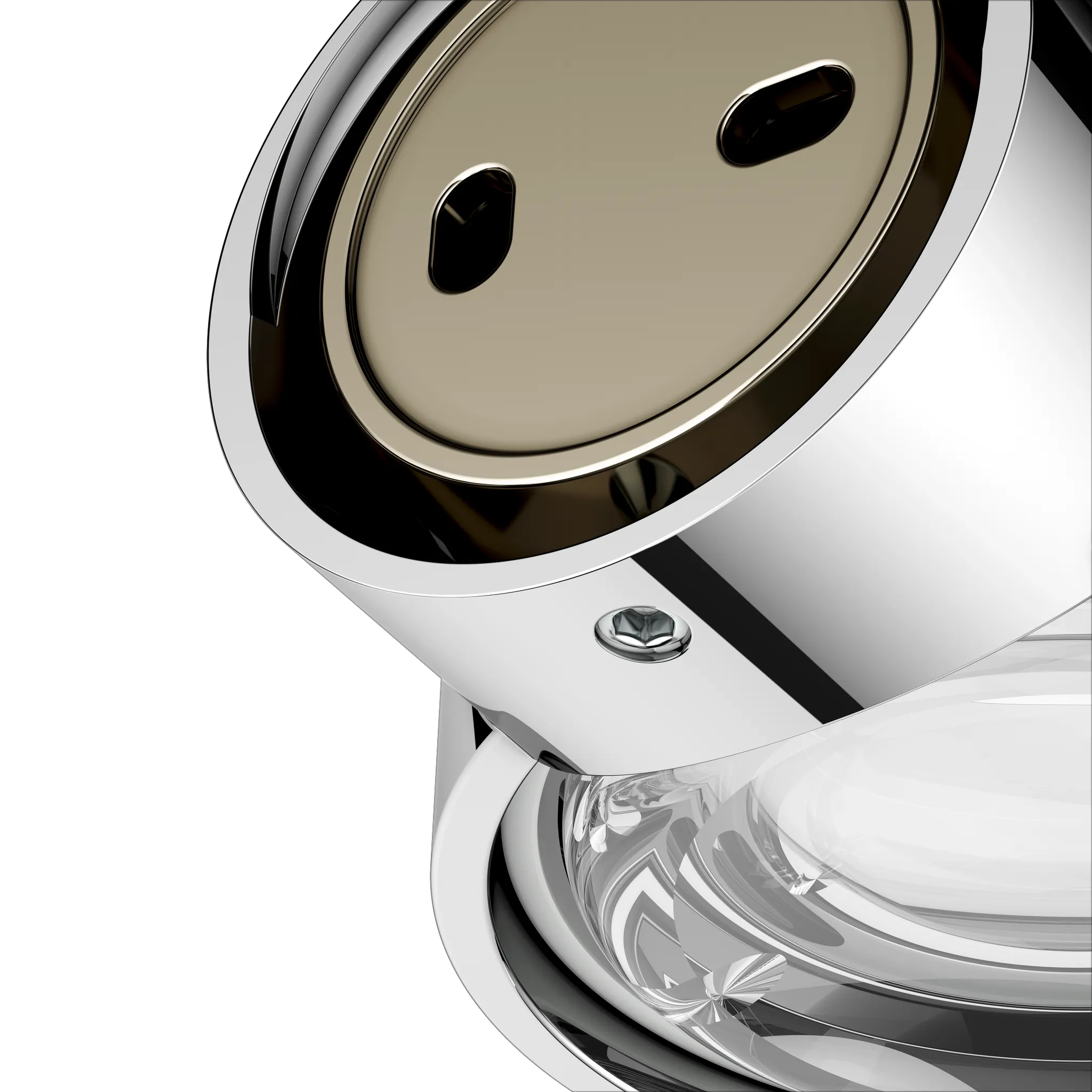 Collection REVA 12850019000 Glashalter mit Echtkristall-Glas verchromt Collection REVA 12850019000 Glashalter mit Echtkristall-Glas verchromt