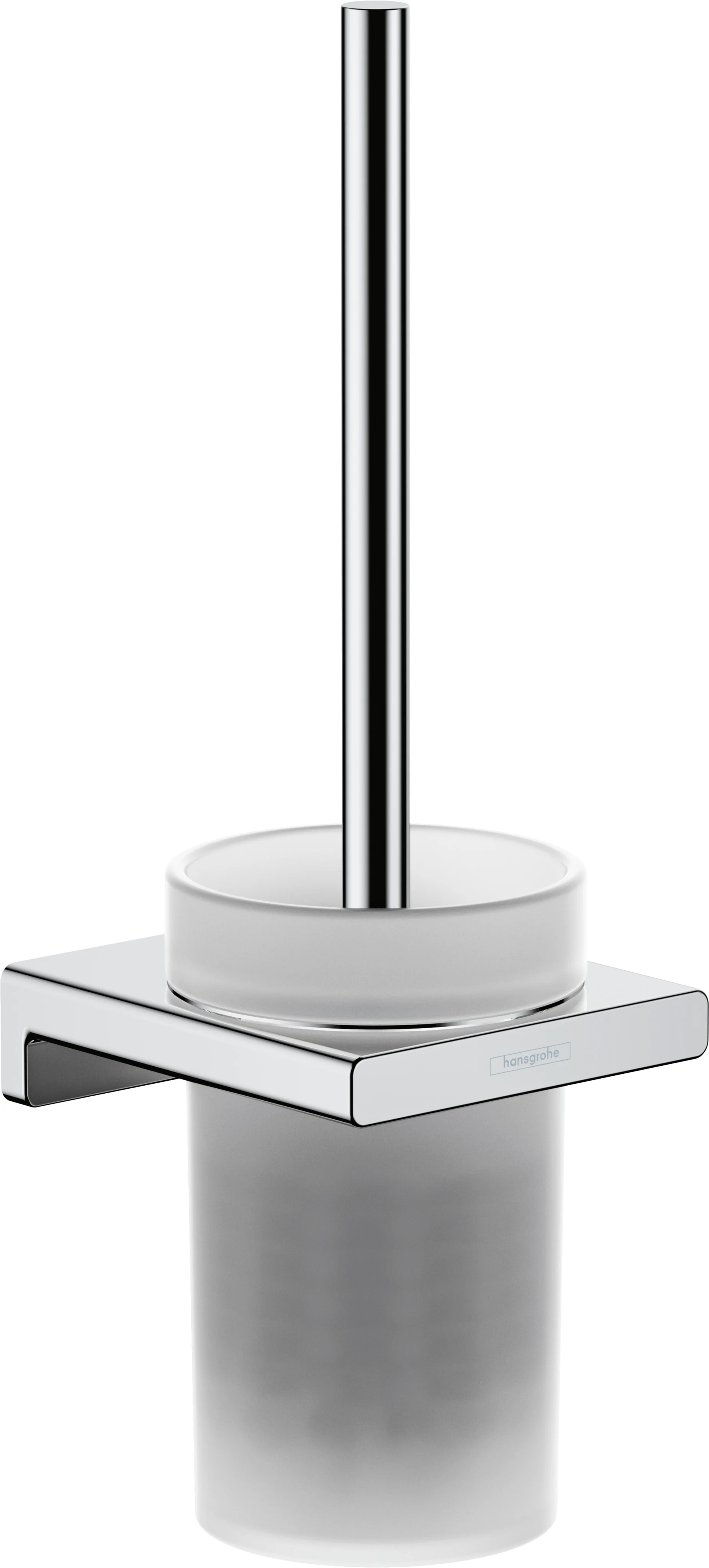 Hansgrohe AddStoris Q Toilettenbürstenhalter Wandmontage Chrom, 26 mm Bohrabstand, 6 mm Bohrlochdurchmesser Hansgrohe AddStoris Q Toilettenbürstenhalter Wandmontage Chrom, 26 mm Bohrabstand, 6 mm Bohrlochdurchmesser