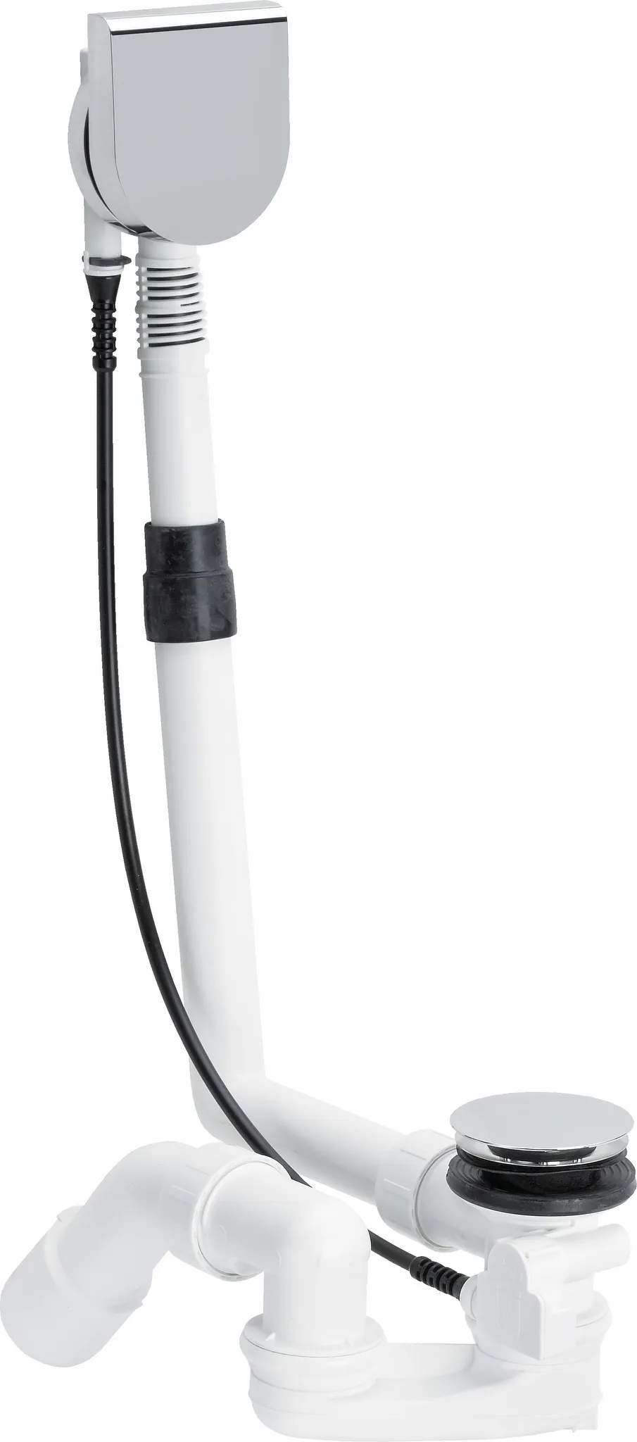 Viega Ab- und Überlaufgarnitur Modell 6171.10 „Multiplex“ 6171.10 in 560 mm × DN40 / 50 verchromt 9 cm