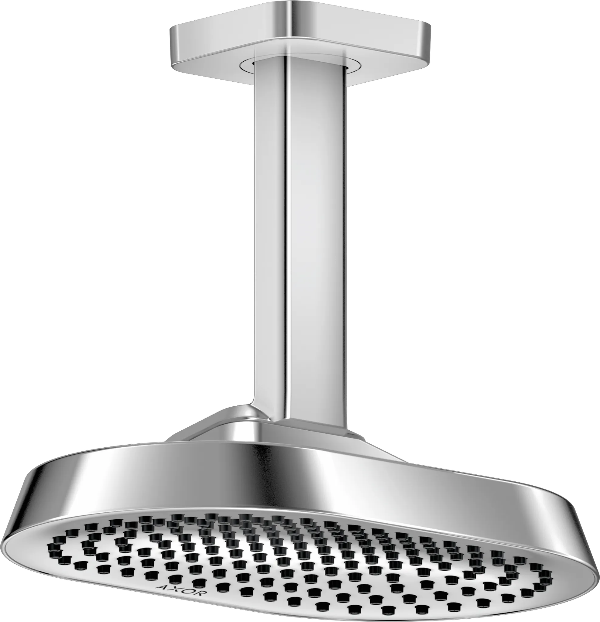 Hansgrohe AXOR ShowerSphere Kopfbrause 250⁄160 EcoSmart+ mit Deckenanschluss Chrom