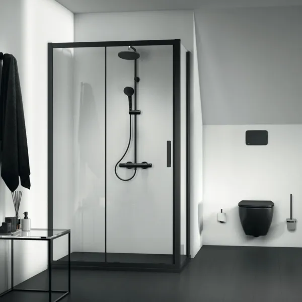 Betätigungsplatte M3 Oleas, mechanische Auslösung, Schwarz Betätigungsplatte M3 Oleas, mechanische Auslösung, Schwarz