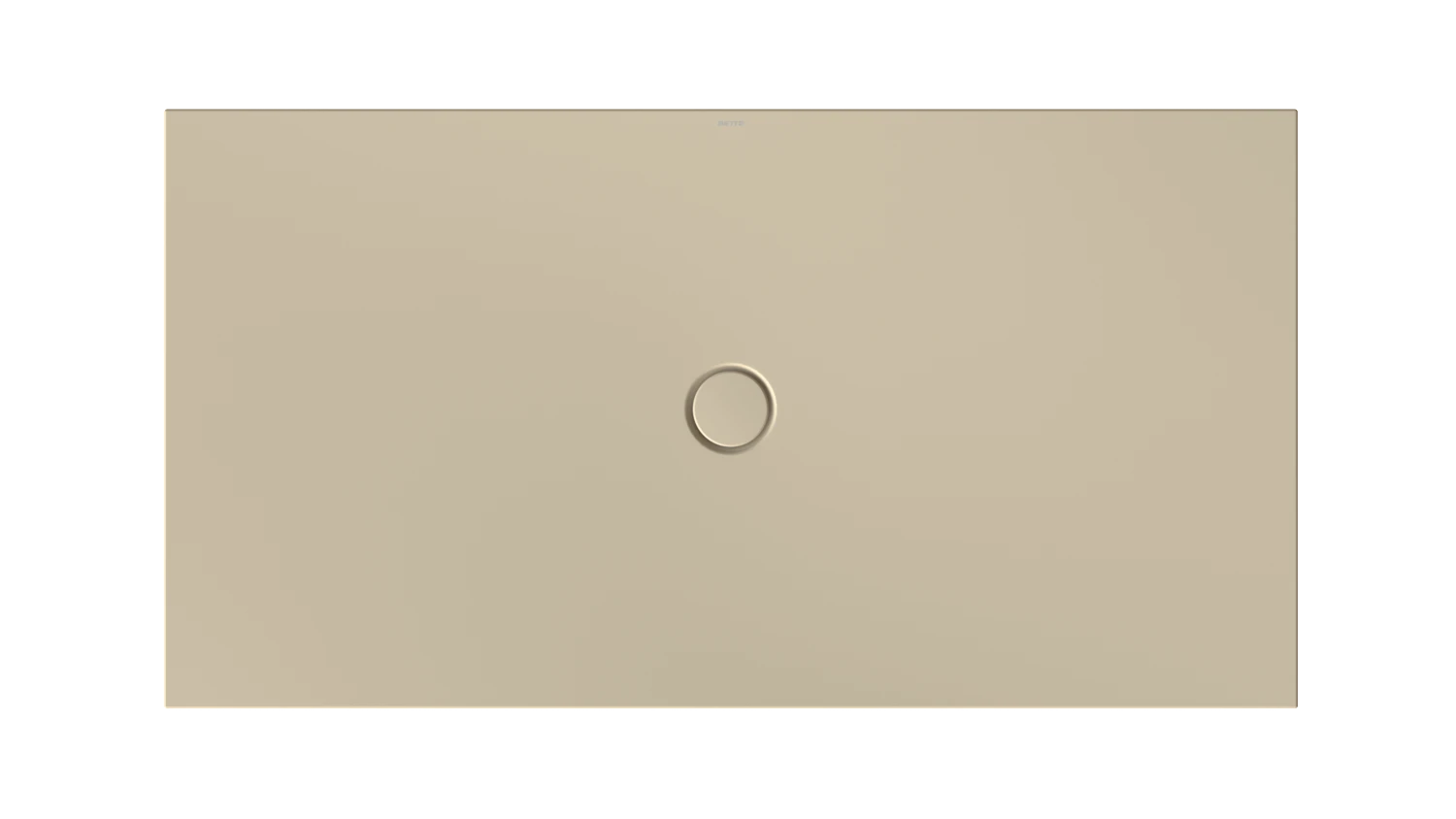 Bette rechteck Duschwanne „BetteFloor“ 1700 × 900 mm ohne Oberflächenbeschichtung, ohne Oberflächenveredelung, ohne Wannenträger, in Sand