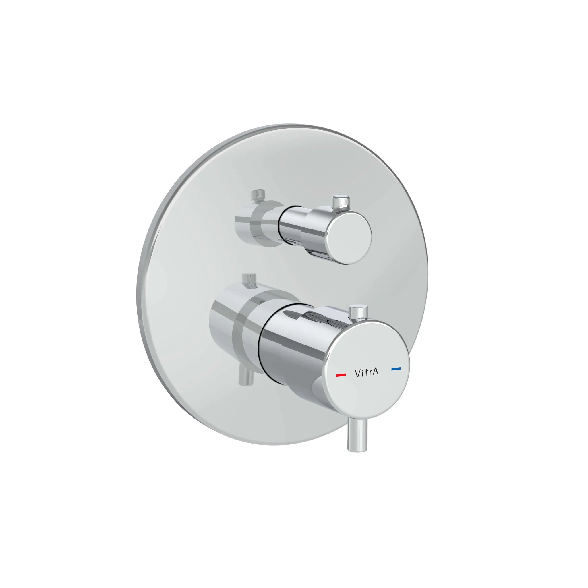 Flow Soft Wannenfüll- und Brausethermostat V-Box Unterputzmontage Chrom Flow Soft Wannenfüll- und Brausethermostat V-Box Unterputzmontage Chrom